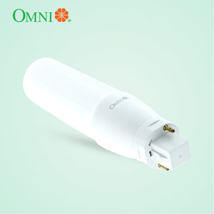 LED Pinlight Bulb G24D Base 12 Watts (Daylight) - LPLG24D-12W-DL – Omni ...